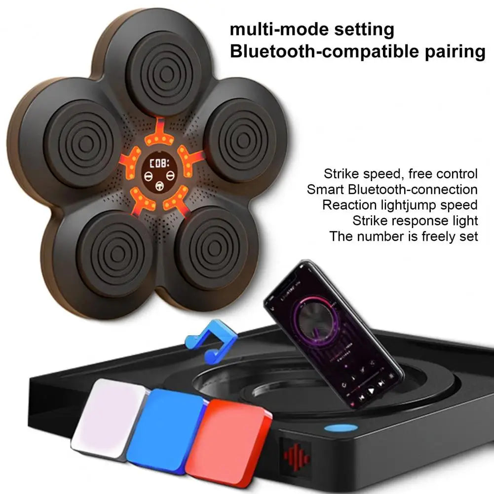 Smart Bluetooth Boxing Machine – Speed Bag with Music Sync